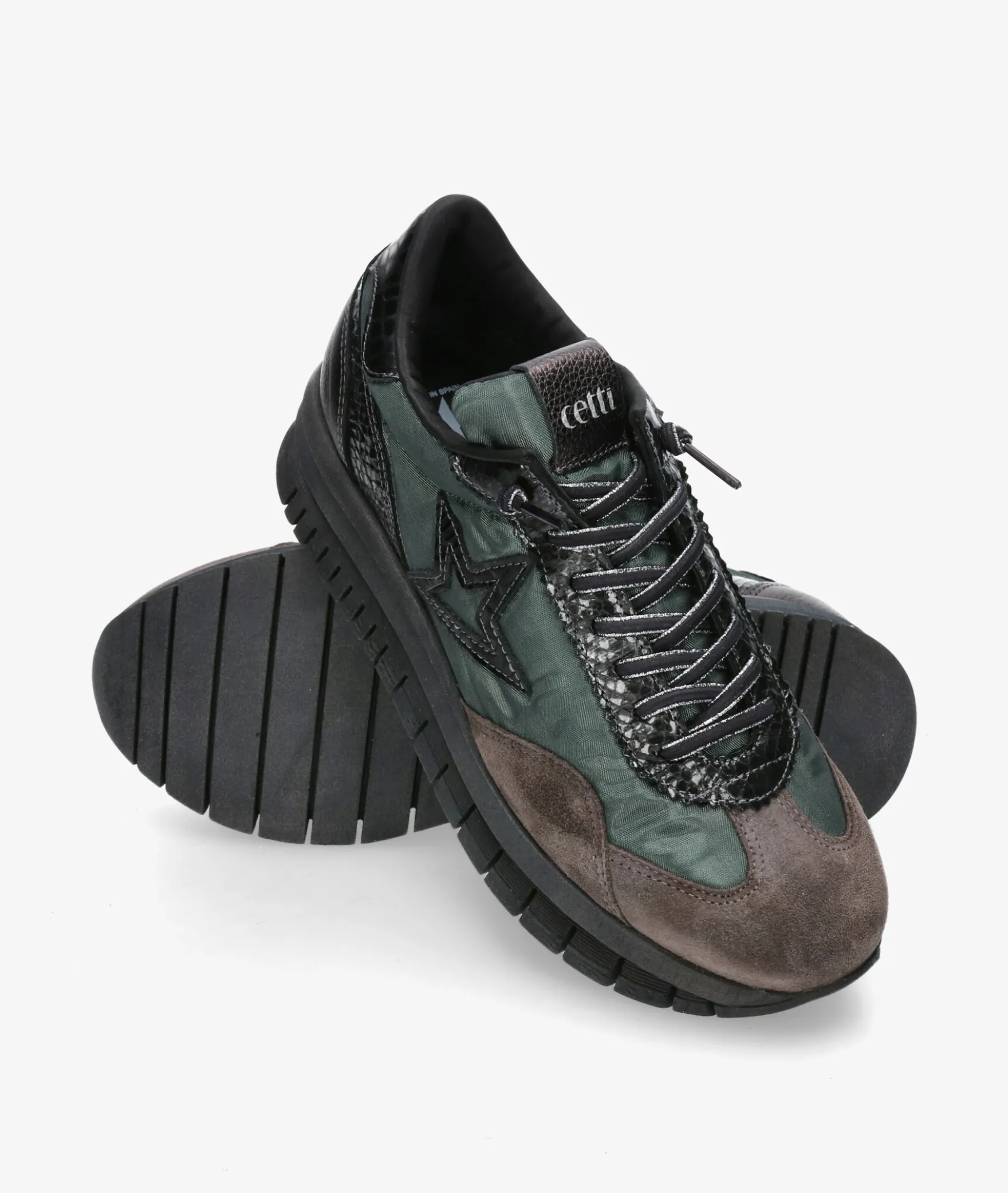 Deportivos CettiC-1259 SRA XL en negro