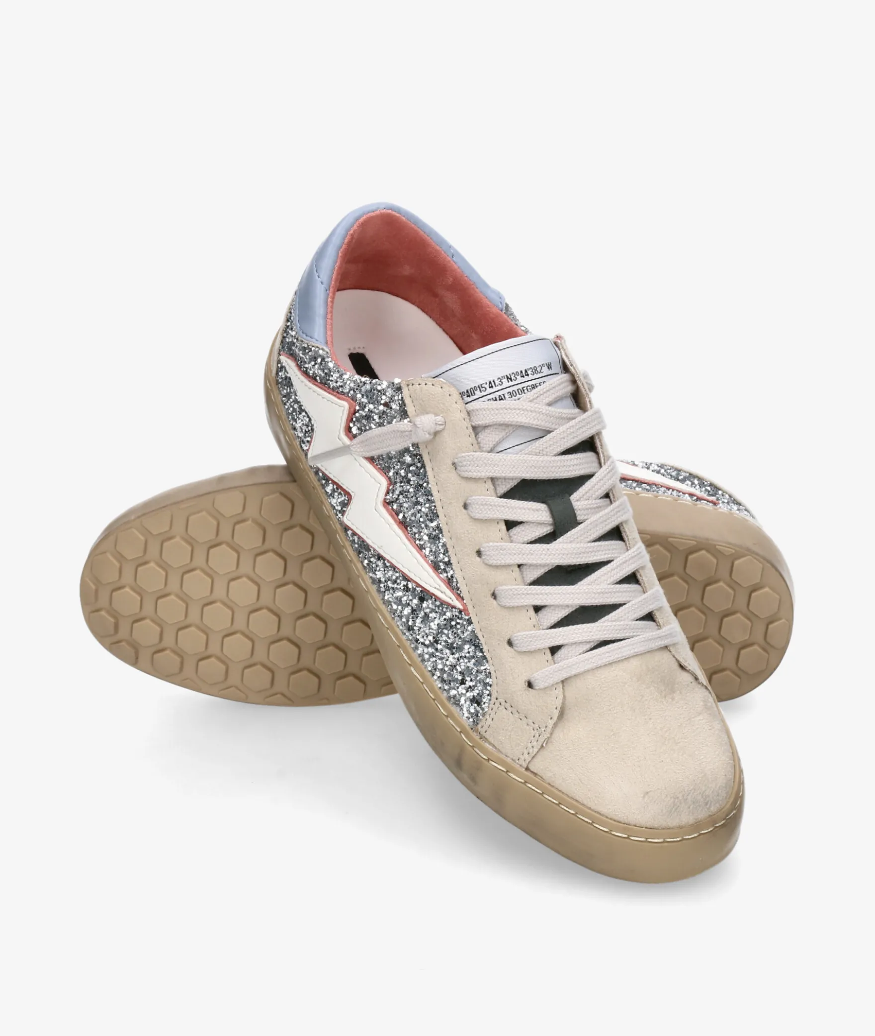 Deportivos CORINAM6022 en plata
