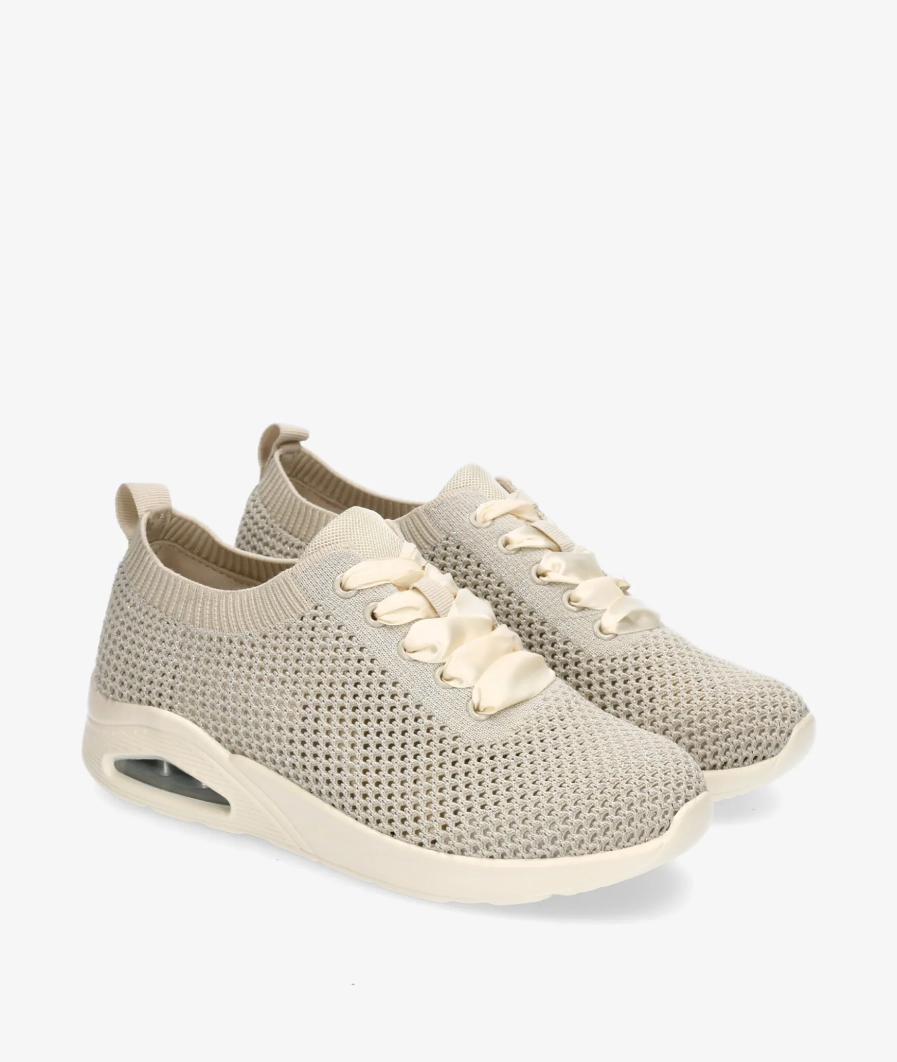 Deportivos D'angela30513 en beige