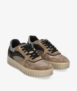 Deportivos Igi&Co6680122 en serraje taupe