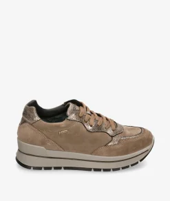 Deportivos Igi&Co8676511 en serraje taupe