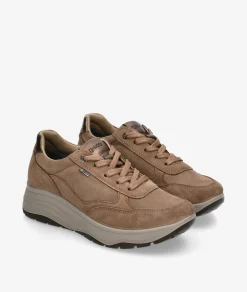Deportivos Igi&Co8657022 en serraje taupe