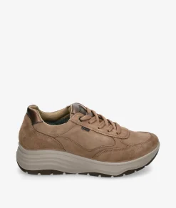 Deportivos Igi&Co8657022 en serraje taupe