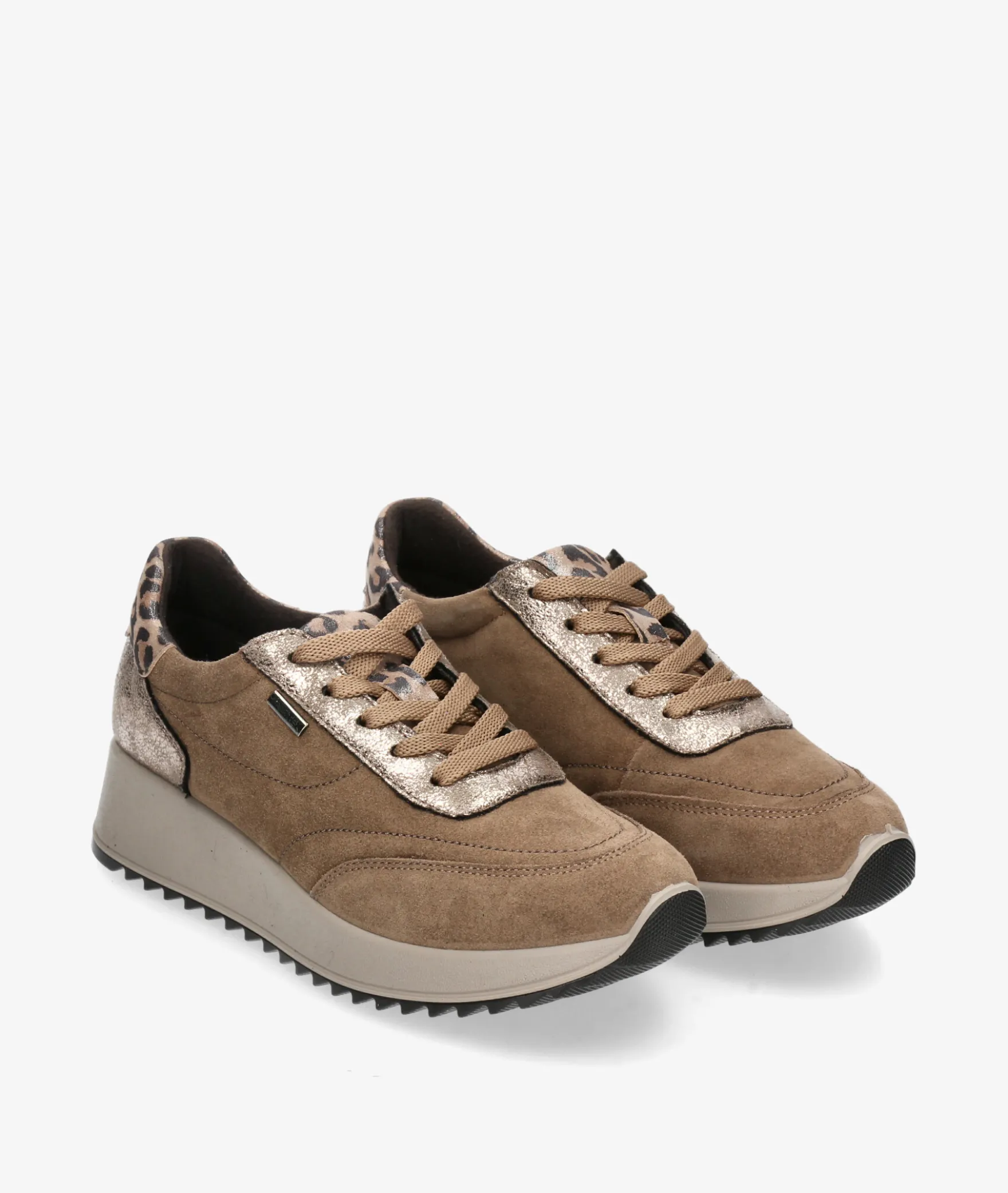 Deportivos Imac858239 en serraje taupe