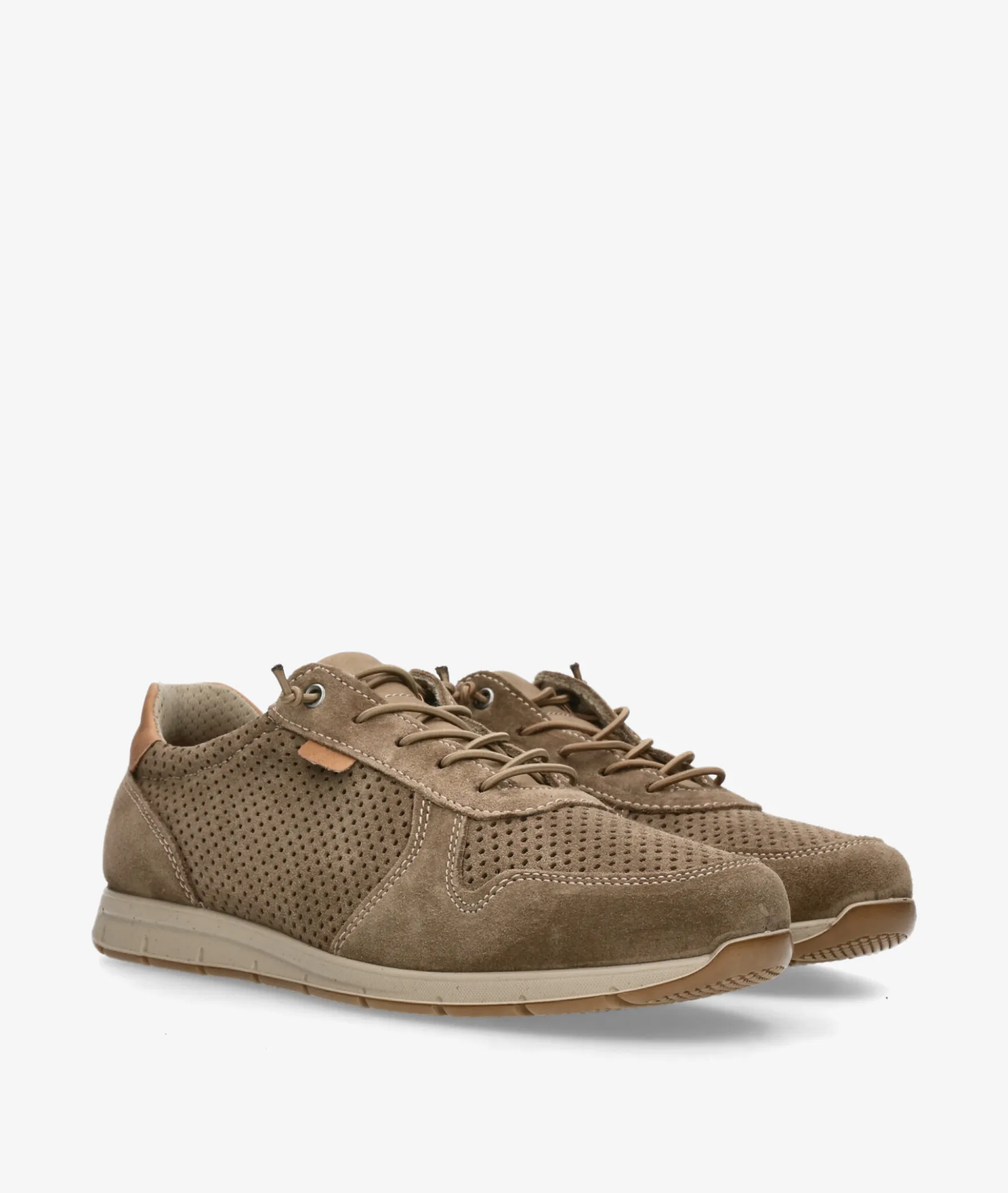 Deportivos Imac101830 en serraje taupe