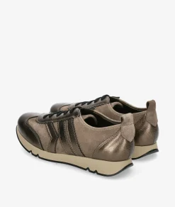 Deportivos Kénnebec619-K en taupe metalizado