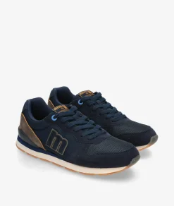 Deportivos Mustang84467 en azul marino