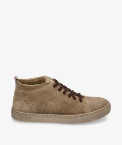 Deportivos Natural World6721 en serraje taupe