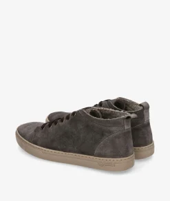 Deportivos Natural World6721 en serraje gris