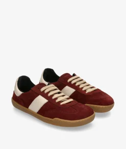 Deportivos pabloochoa.shoes BARA 409B en serraje teja