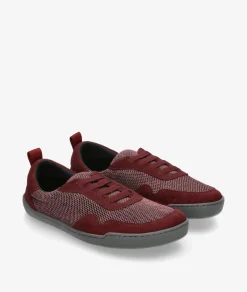 Deportivos pabloochoa.shoes BARA 409 en serraje burdeos