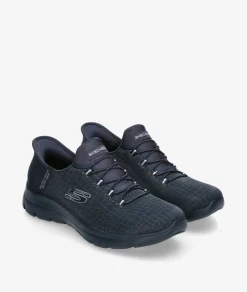 Deportivos Skechers 150128 en azul marino