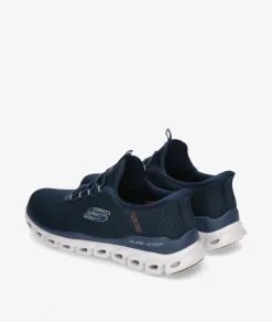 Deportivos Skechers 233010 en azul marino