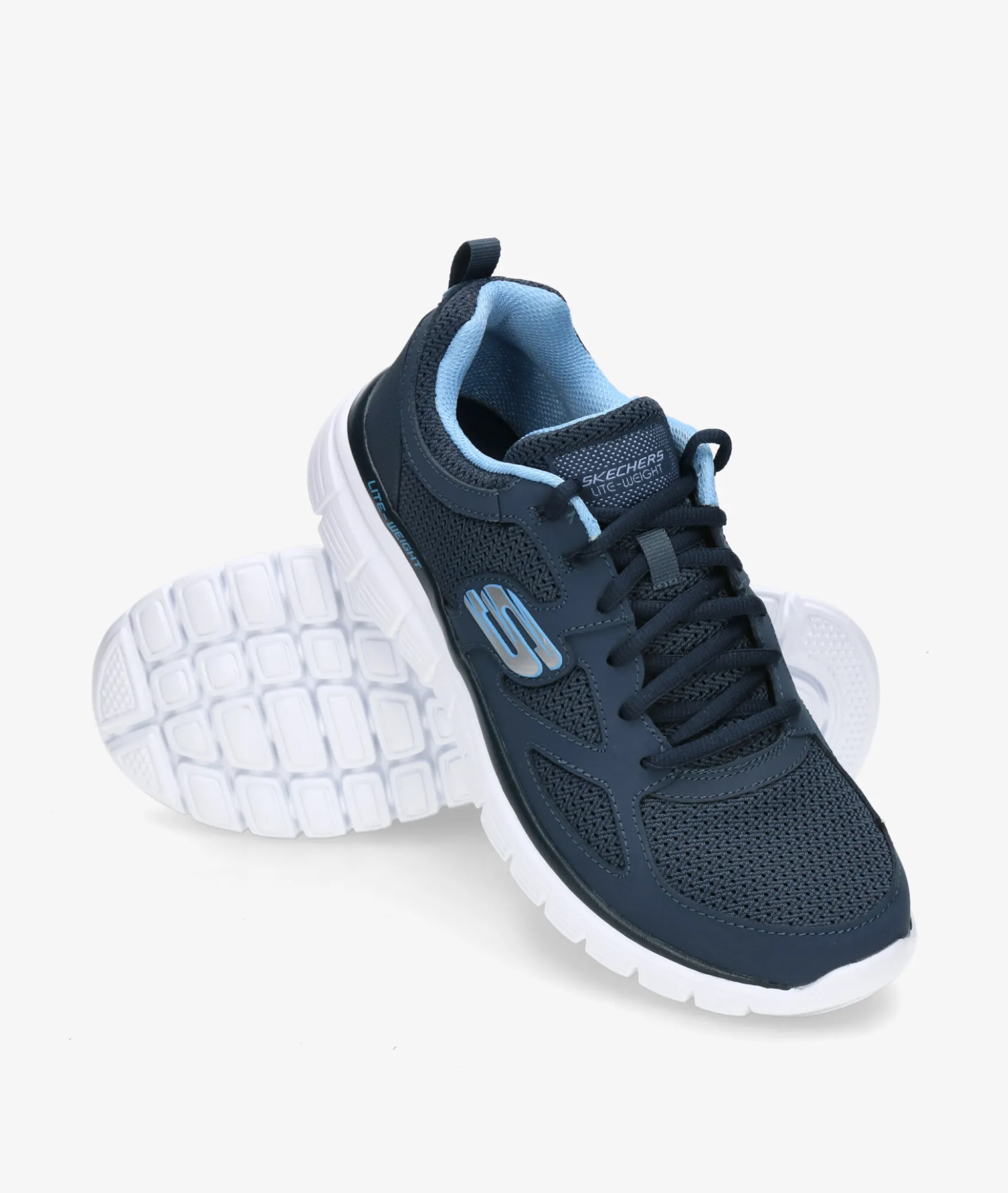 Deportivos Skechers 52635 en azul marino