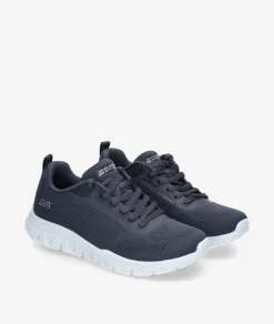 Deportivos Skechers 117700 en azul marino