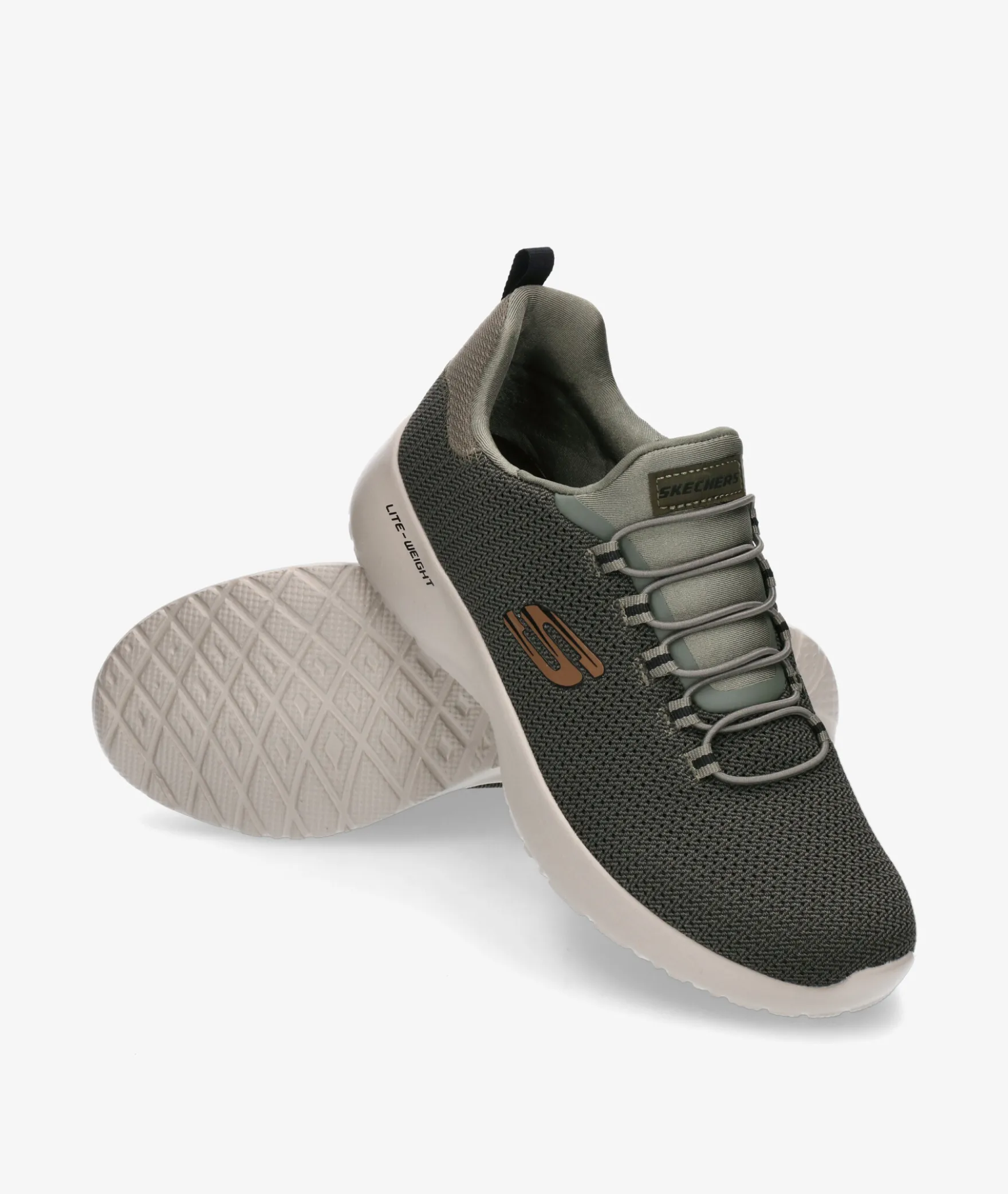 Deportivos Skechers 58360 en caki