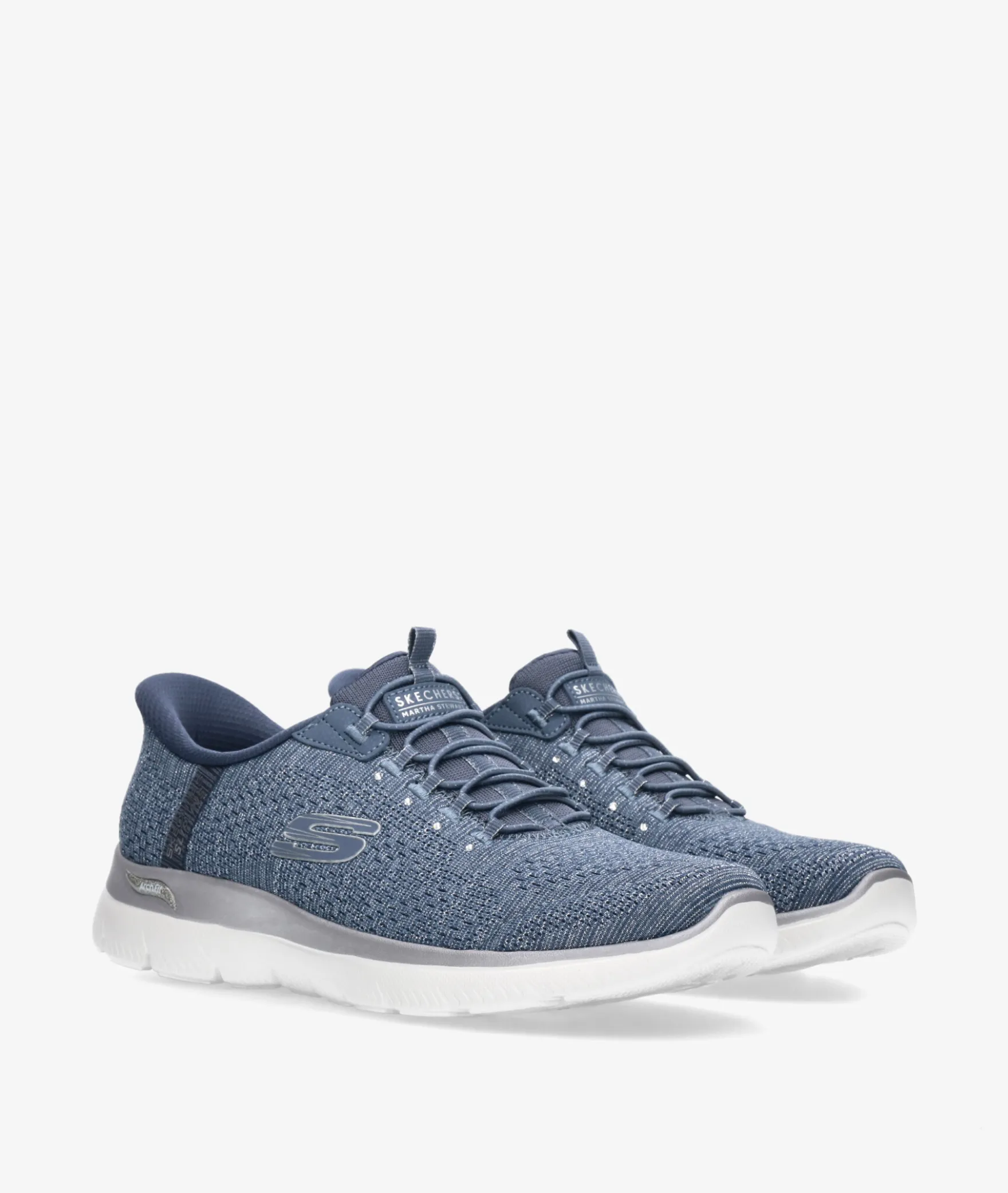Deportivos Skechers 150641 en jeans