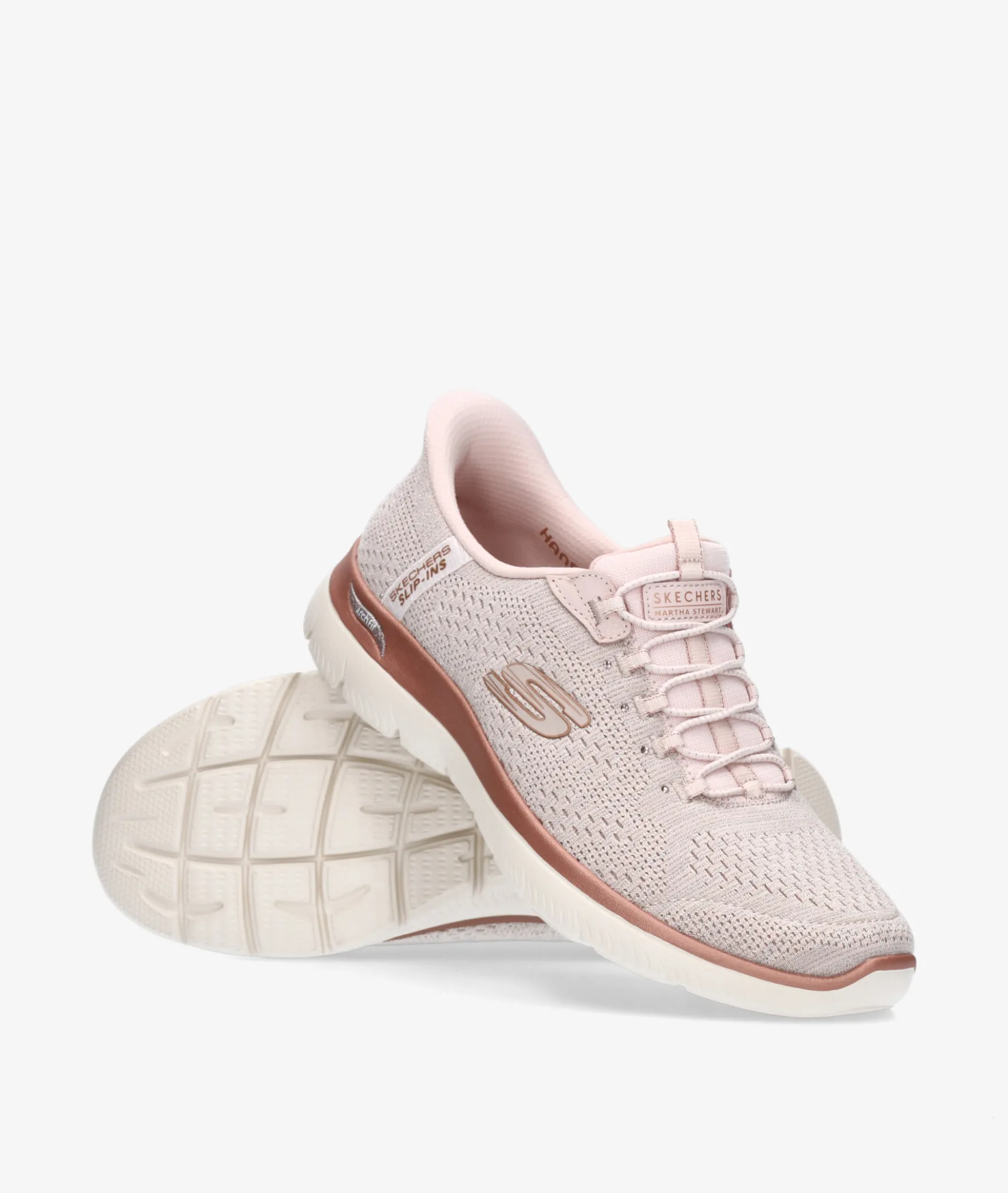 Deportivos Skechers 150641 en nude
