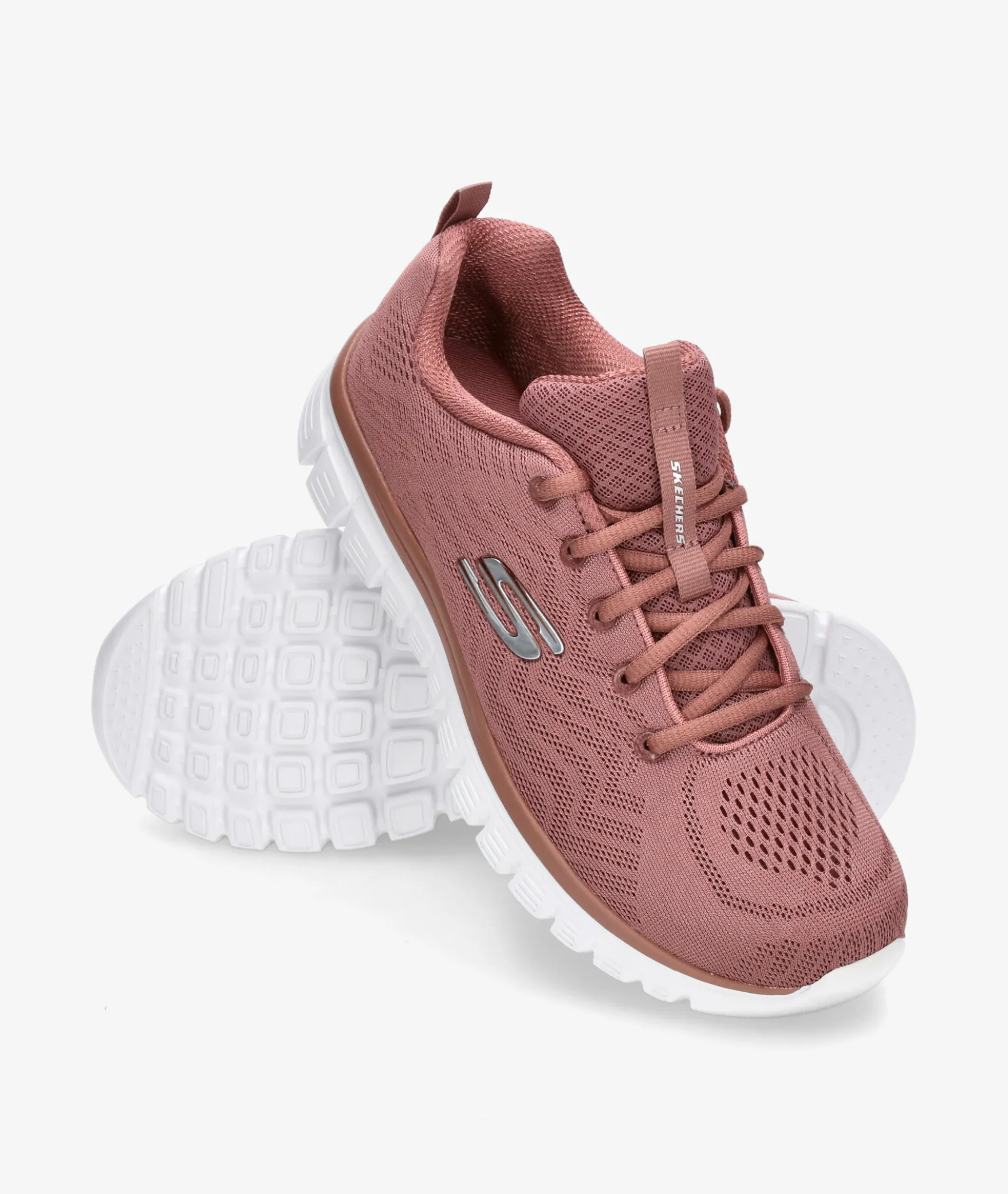 Deportivos Skechers 12615 en nude