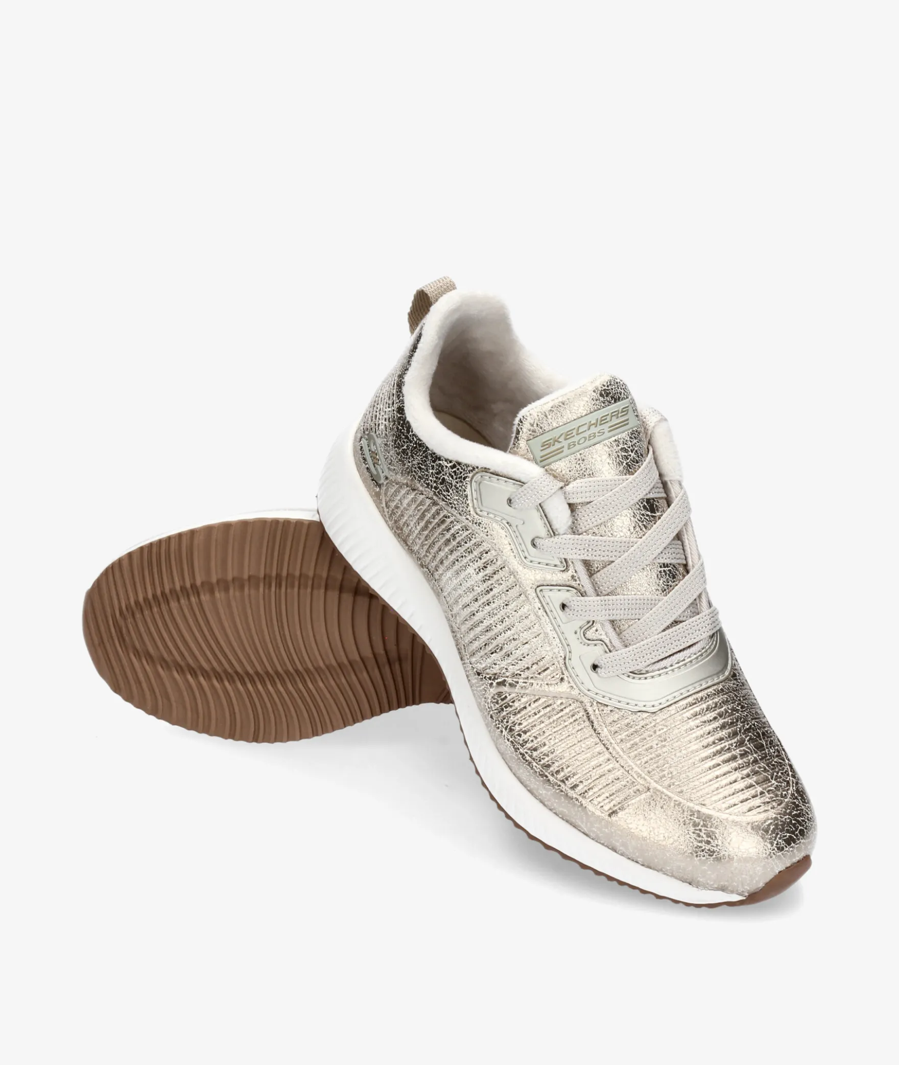 Deportivos Skechers 33155 en oro