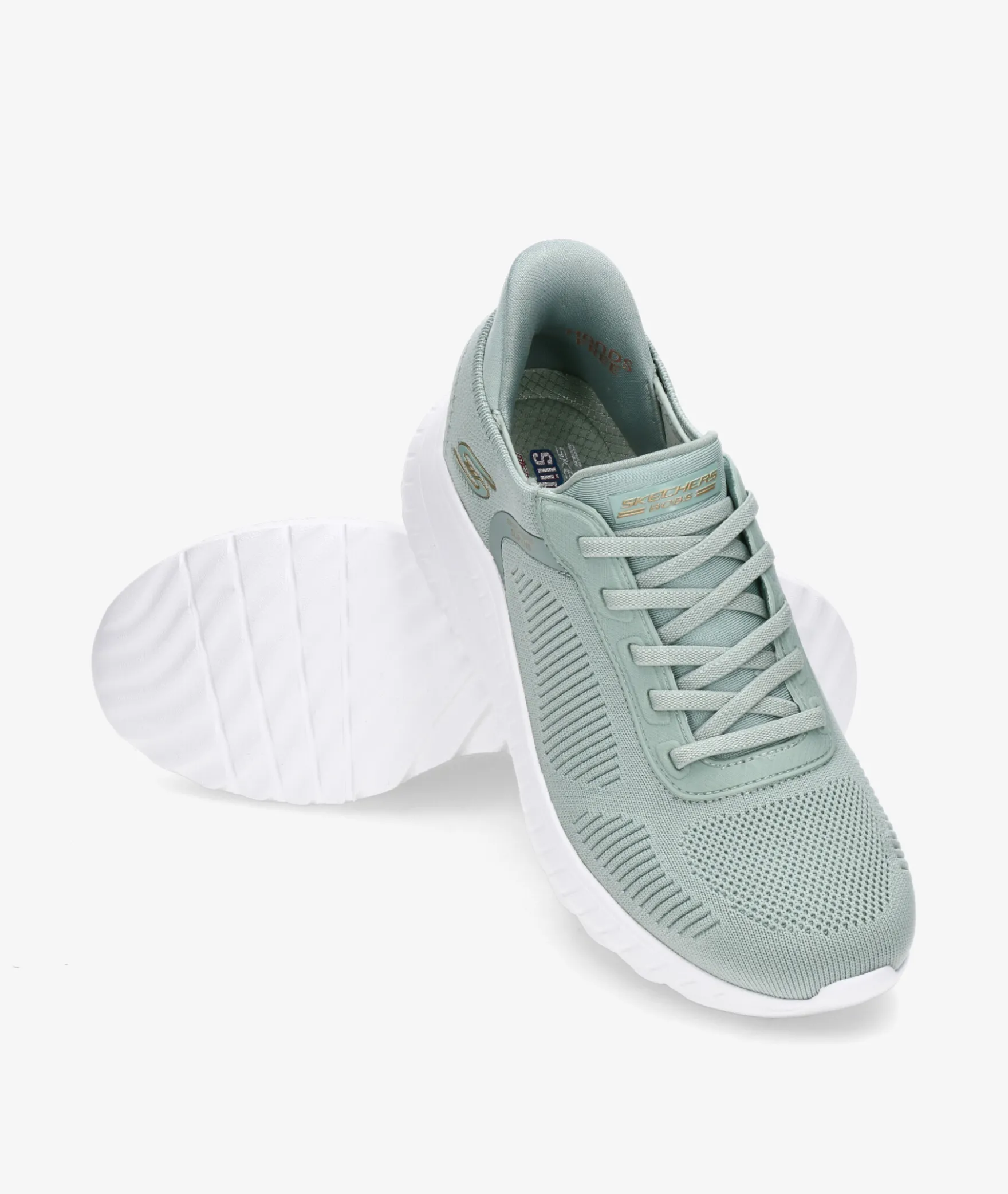 Deportivos Skechers 117497 en turquesa