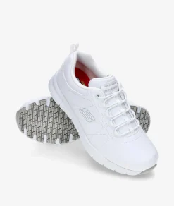 Deportivos Skechers108214EC en blanco
