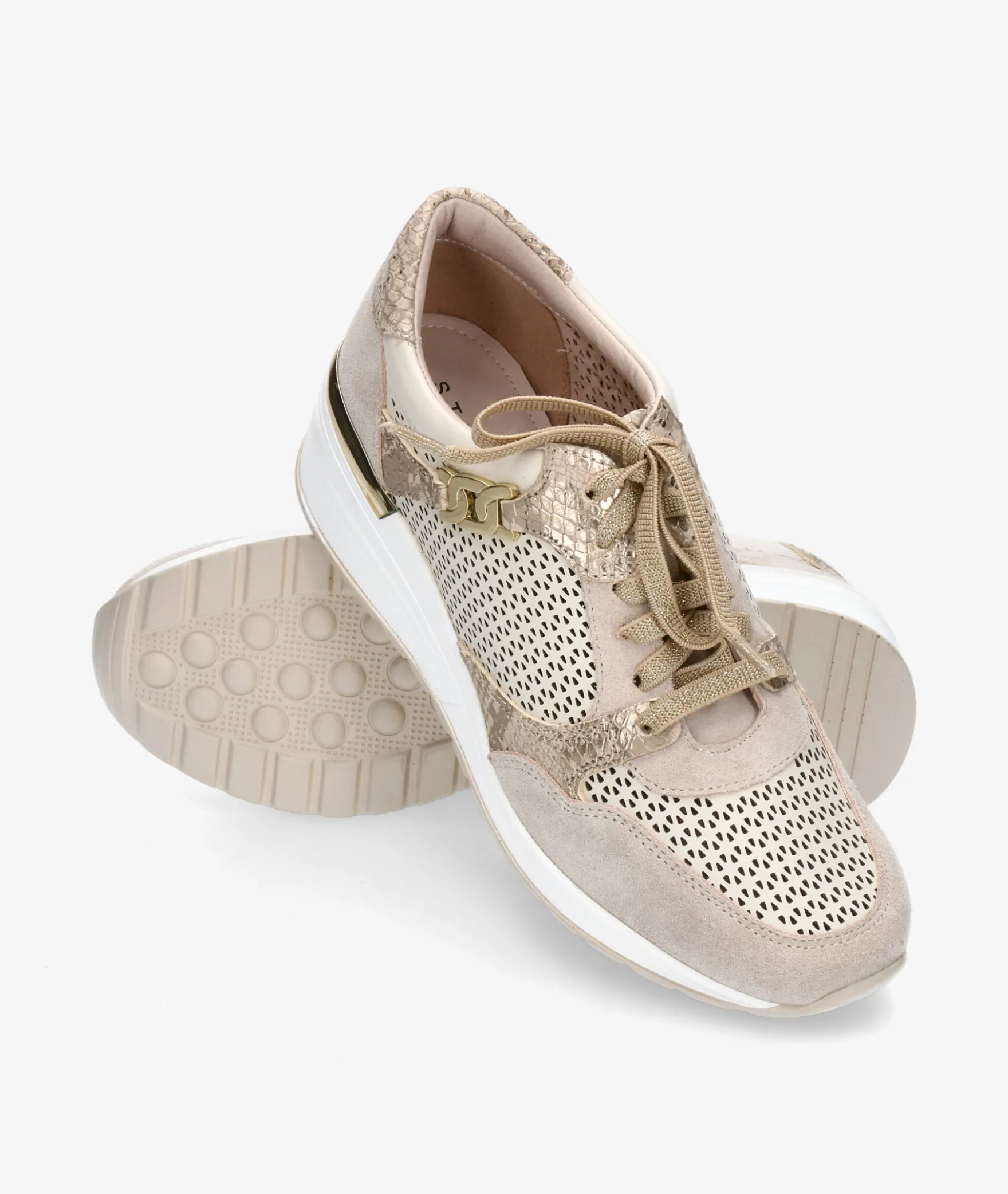 Deportivos Stephen AllenLAUR-21 2077-21 en beige