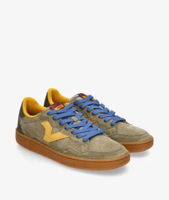 Deportivos Victoria8806111 en serraje kaki
