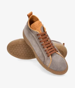 Deportivos Walk & FlyEST-03-104 en serraje taupe