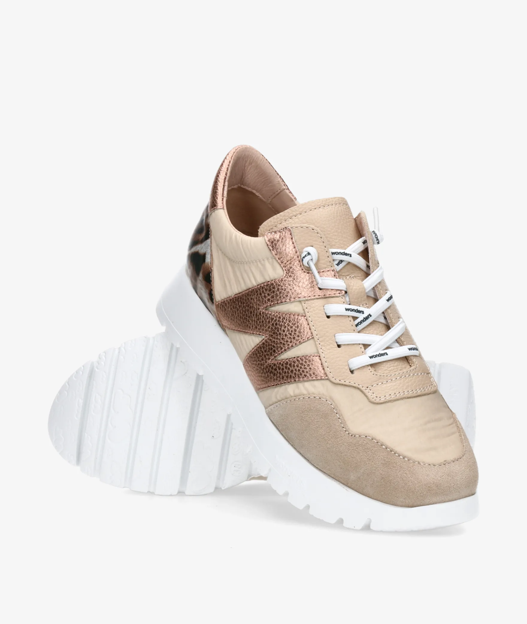 Deportivos WondersA-24100 en beige