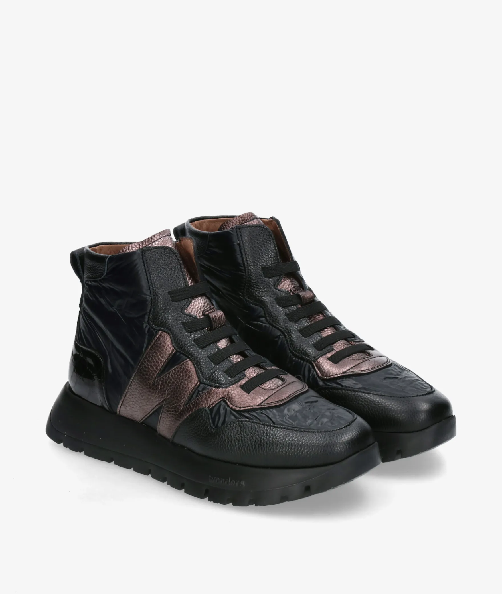 Deportivos WondersA-2493 en negro