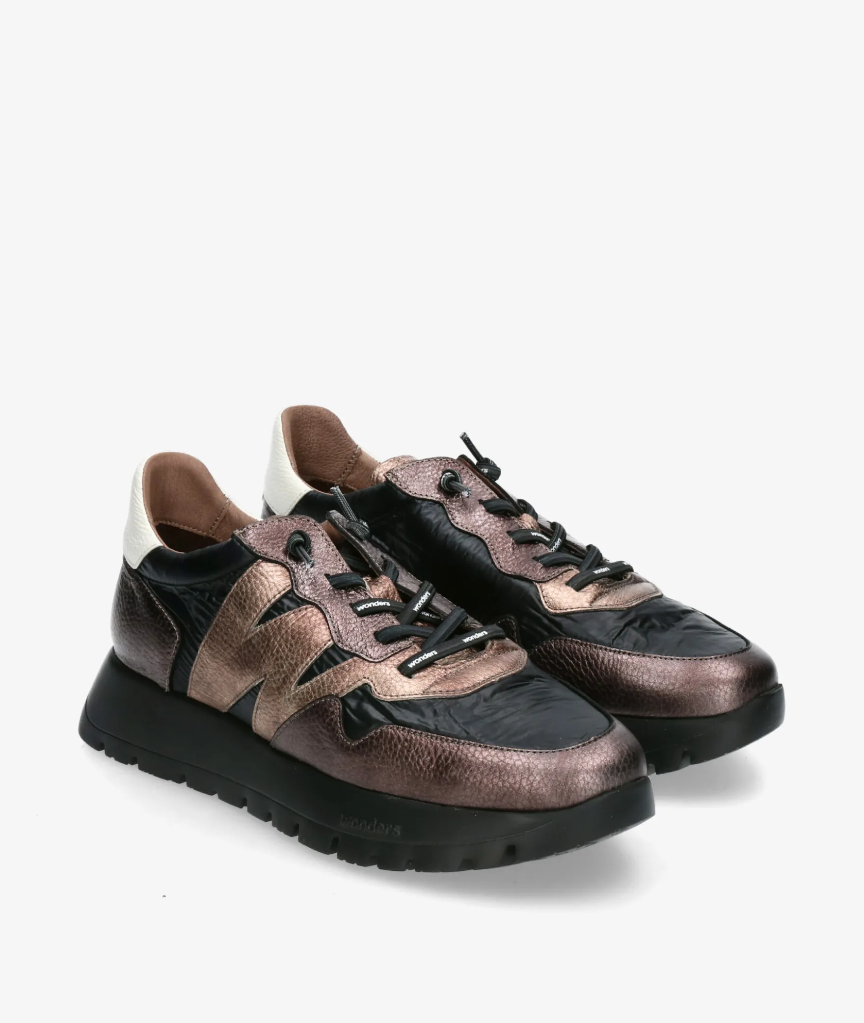 Deportivos WondersA-2491 en negro