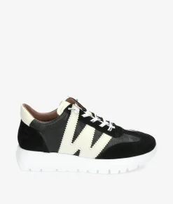 Deportivos WondersA-2476 en negro
