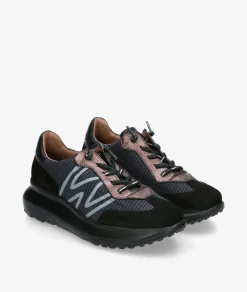 Deportivos WondersA-4001 en negro