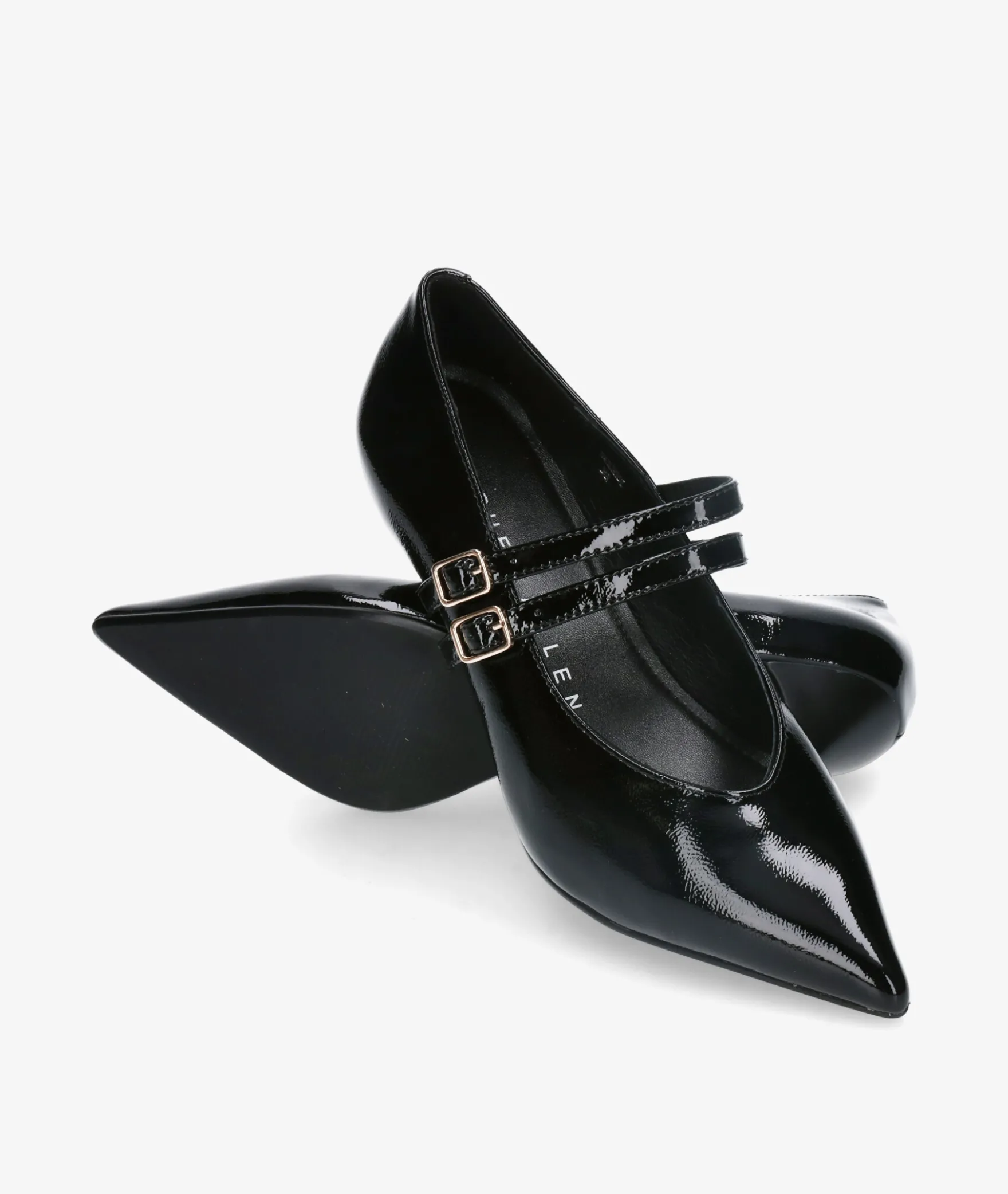 Merceditas Stephen Allen 3699-7 SELENE en charol negro