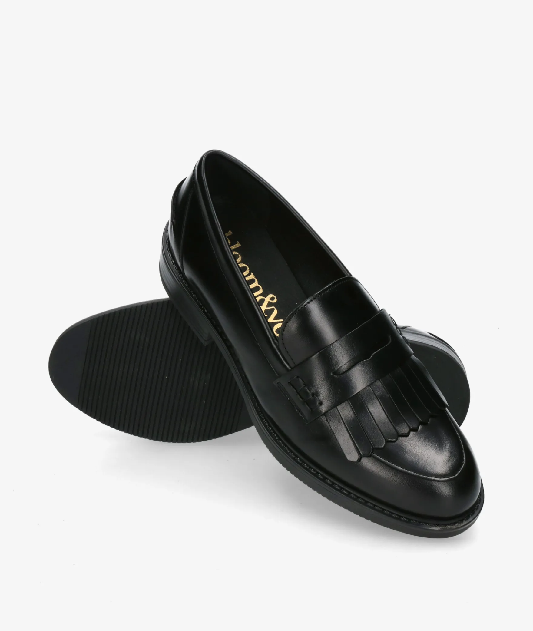 Mocasines bloom&you BRUNA en negro