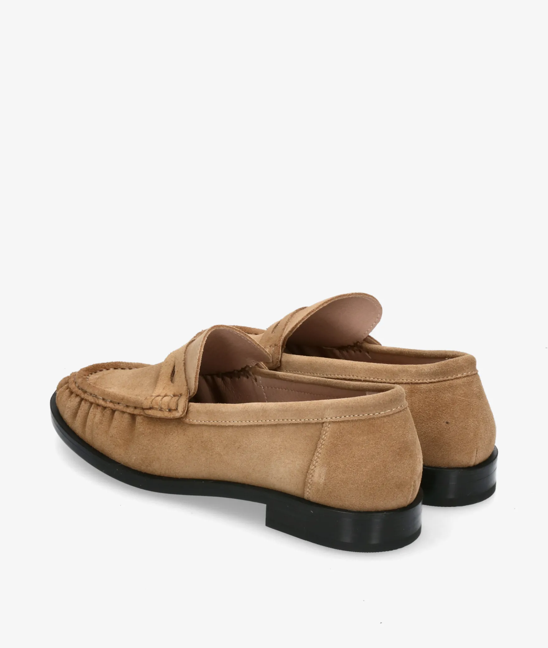 Mocasines bloom&you MARTINA en serraje taupe