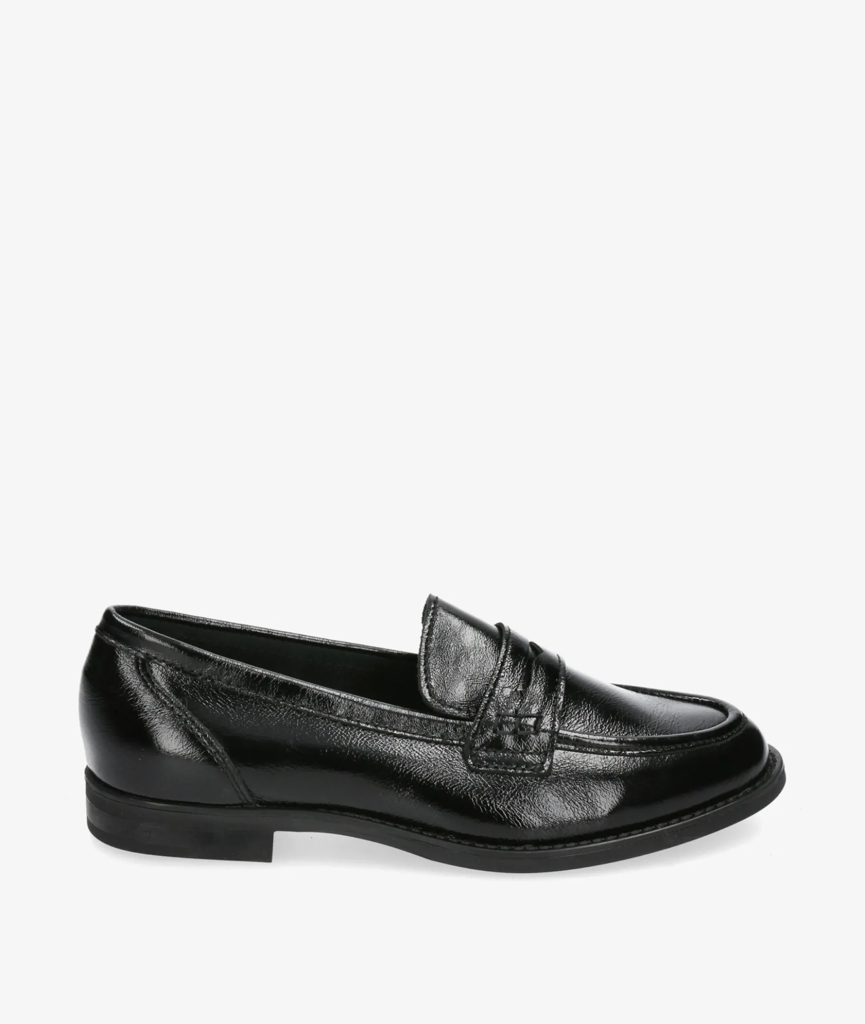 Mocasines Funny Lola 1186 en charol negro