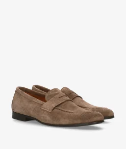 Mocasines Kénnebec 2009 en serraje taupe