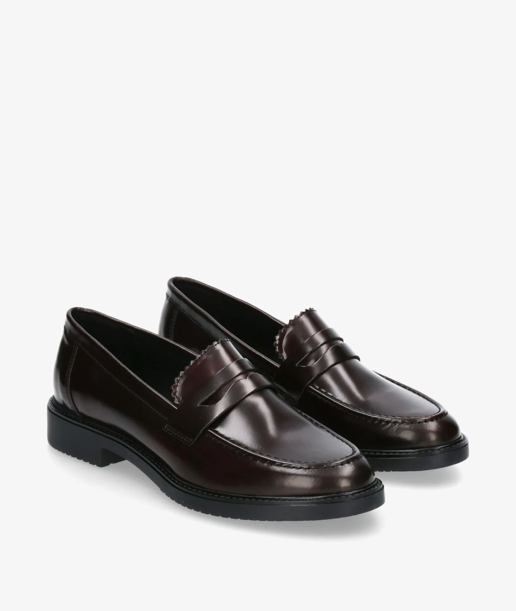 Mocasines pabloochoa.shoes 39650FM2 en burdeos