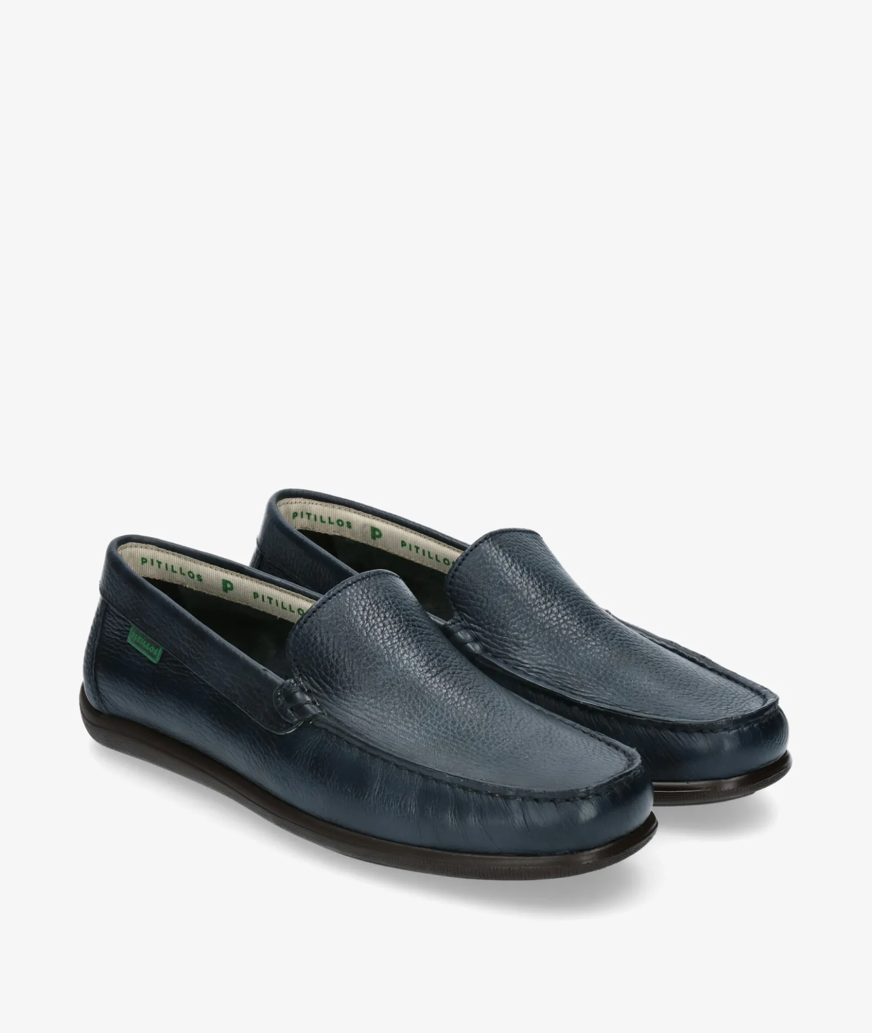 Mocasines Pitillos 40340 en azul marino