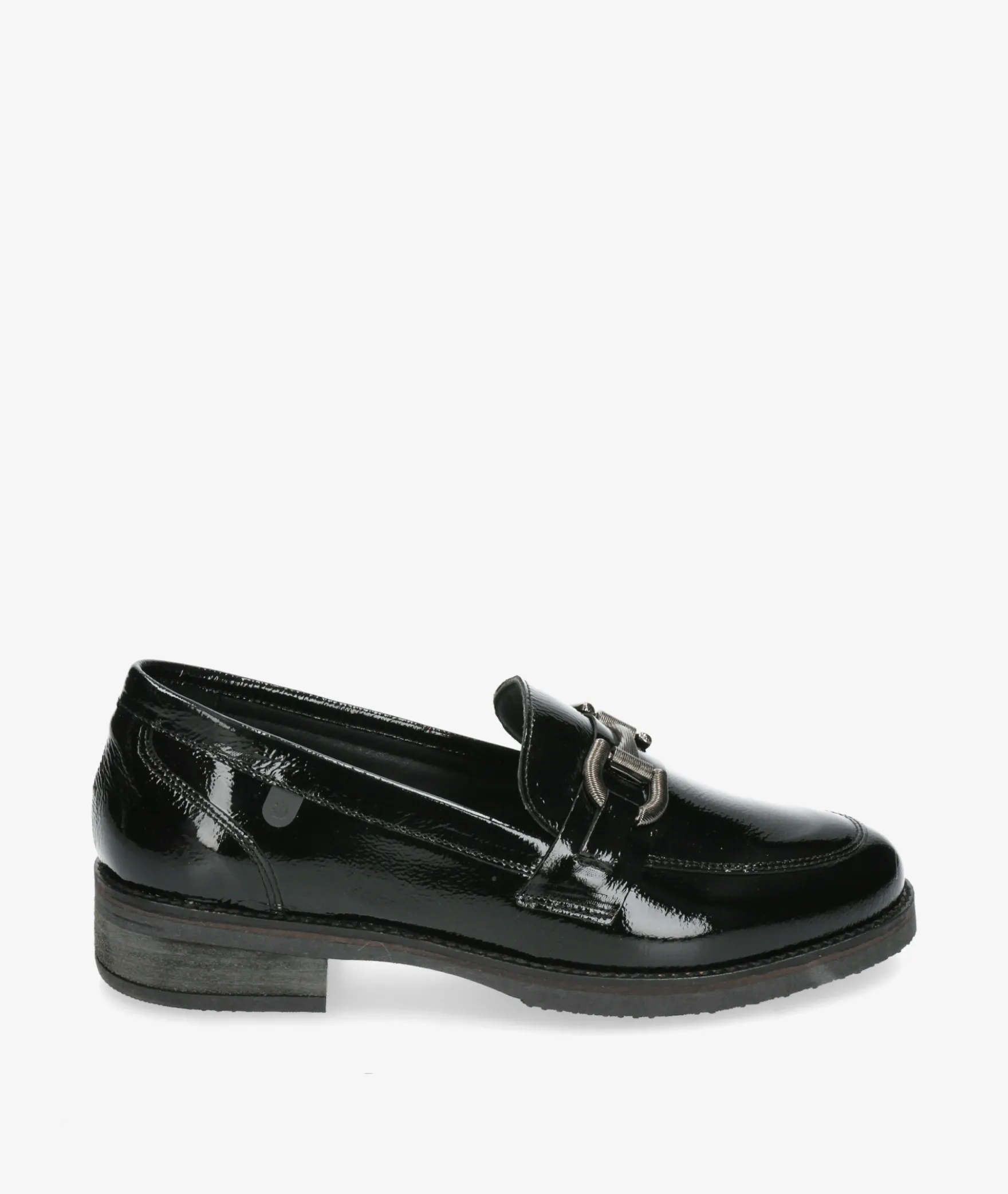 Mocasines Valeria´s 1537 en charol negro