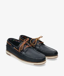 Naúticos pabloochoa.shoes 6824 en azul marino