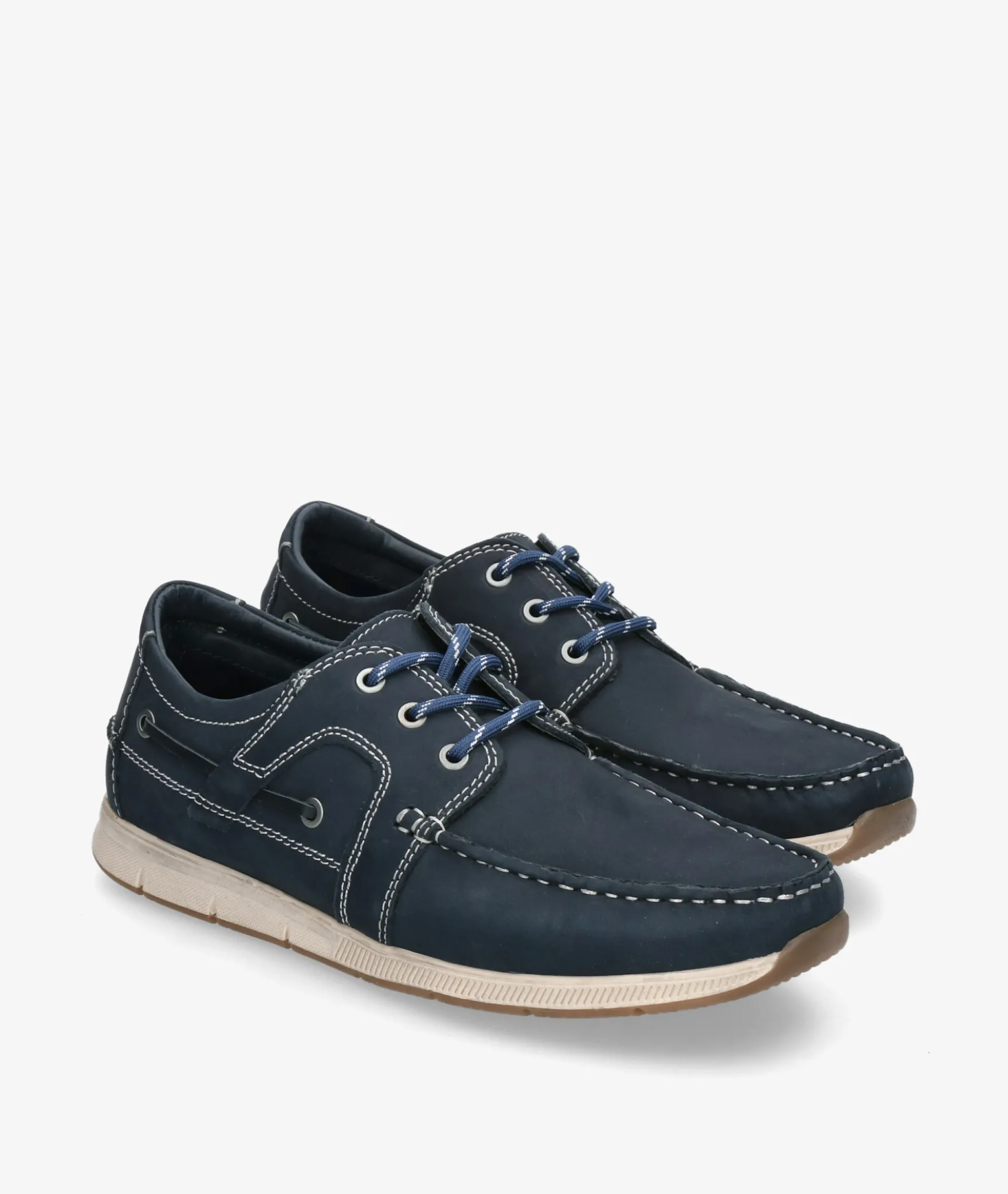 Naúticos Traveris 6709 INRI-1 en nobuck azul