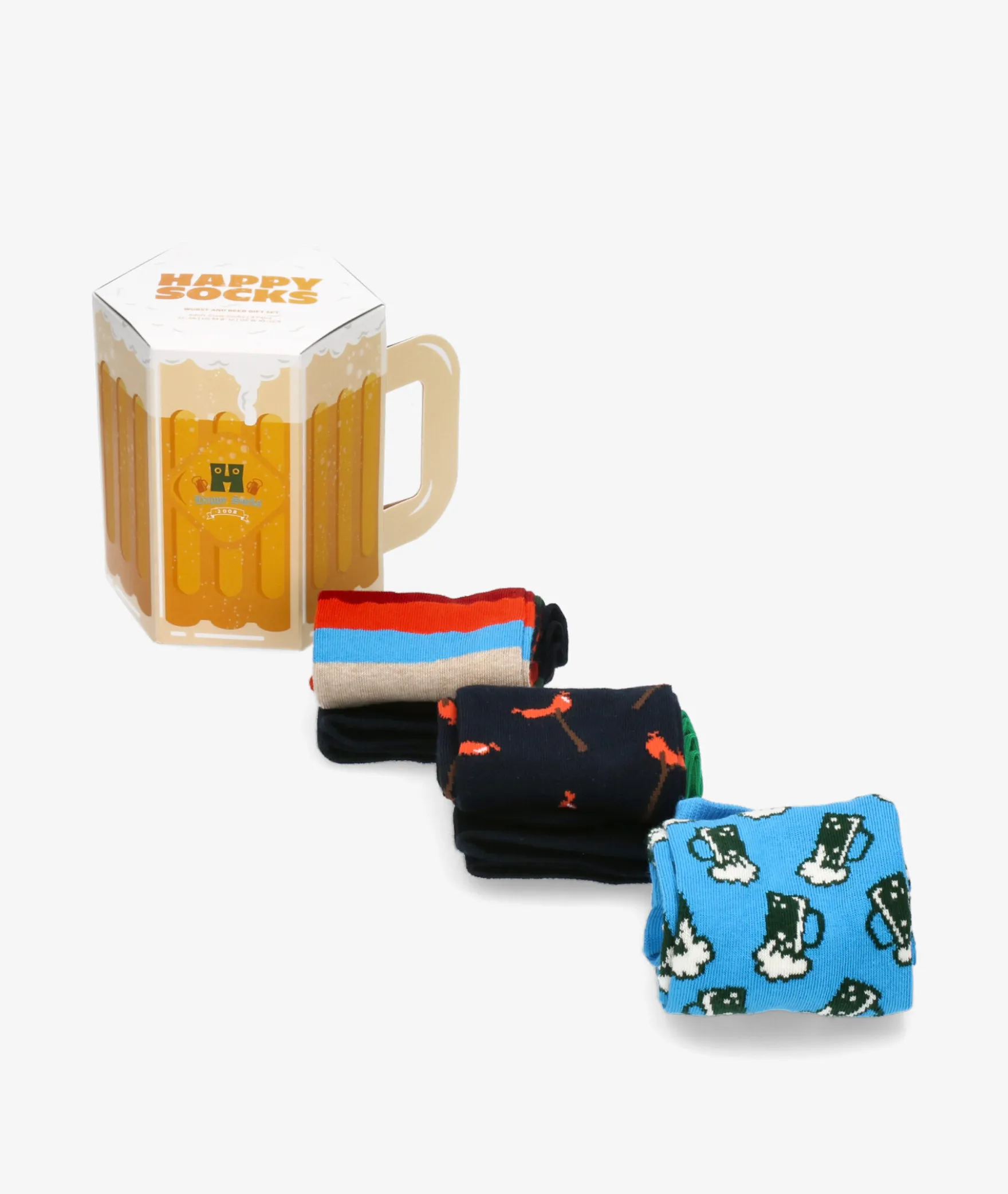 Pack de calcetines HAPPY SOCKS P000312 en multicolor