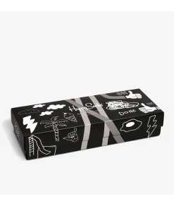 Pack de calcetines HAPPY SOCKS XBWH09-9100 en gris