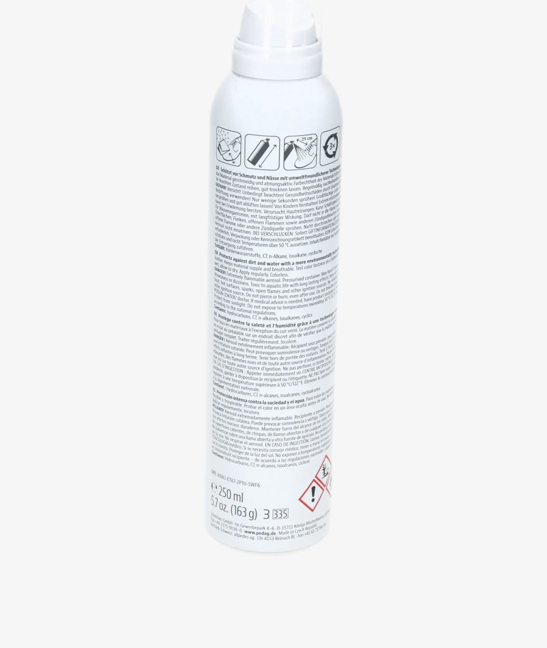 Producto de limpieza PEDAG 833 PROTECTOR 250