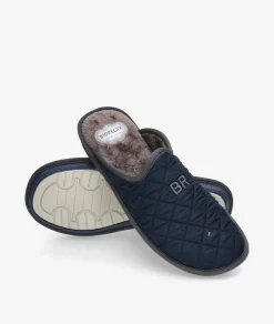 Zapatillas de casa Bio Relax1448 en azul marino