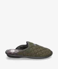 Zapatillas de casa Bio Relax1448 en caki