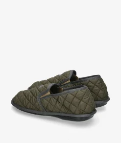 Zapatillas de casa Bio Relax1566 en caki